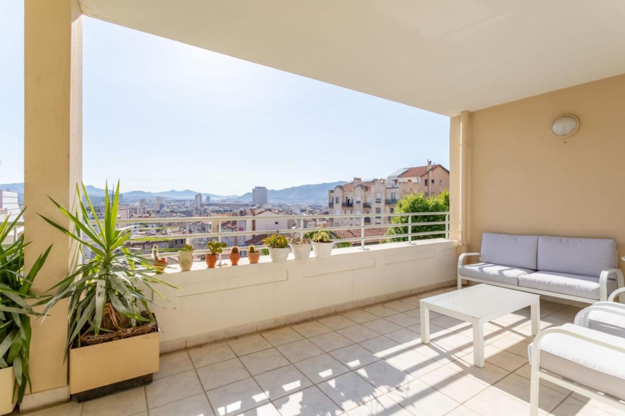 Appartement Standing Marseille 2 Chambres 6 Pers Clim Parking Jo Exterior foto